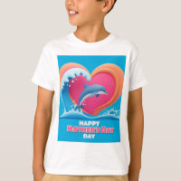 Heureux maman Coeur de baleine