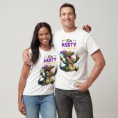 T-shirt Heureux Mardi Gras Alligator (Unisexe)