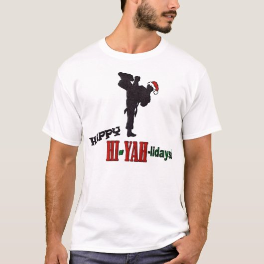 T-shirt Heureux Salut-Yah-Lidays (Devant)