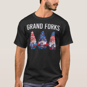 T-shirt Heureux USA - Grand Forks