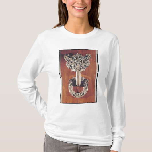 T-shirt Heurtoir de porte de shou de P'u avec une (Devant)