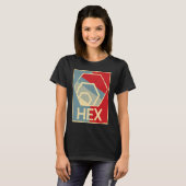T-shirt HEX Crypto par Richard Heart HEX Investir & Tradin (Devant entier)