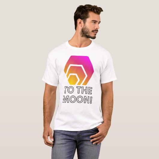 T-shirt hex To Moon Crypto hex Altcoin (Devant entier)