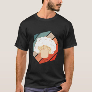 T-shirt Hexa Retro Aliments végétaux sains Culi végétarien