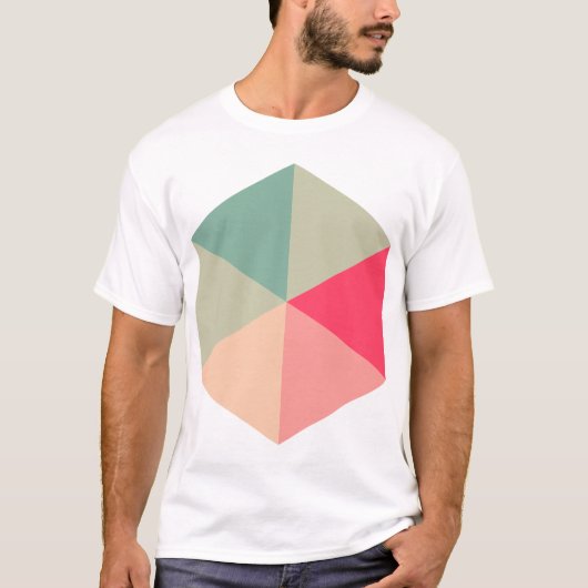 T-shirt Hexagon couleur 04 (Devant)