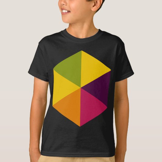 T-shirt Hexagone couleur 01 (Devant)