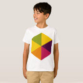 T-shirt Hexagone couleur 01 (Devant entier)