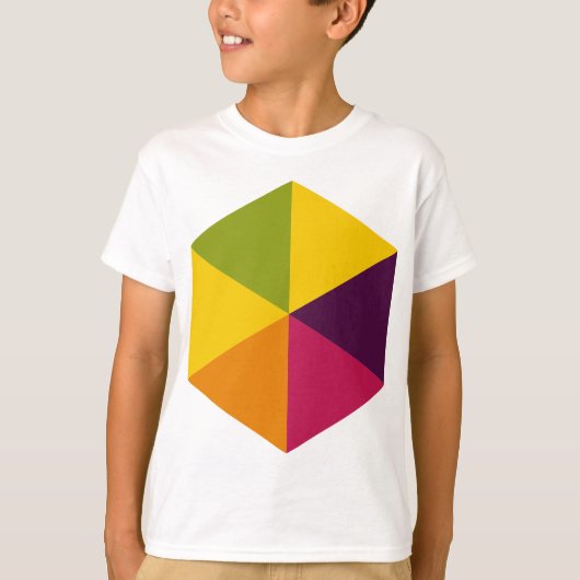 T-shirt Hexagone couleur 01 (Devant)