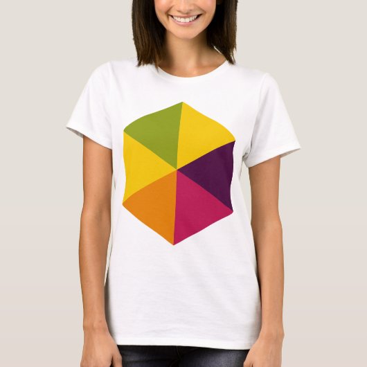 T-shirt Hexagone couleur 01 (Devant)