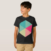 T-shirt Hexagone couleur 02 (Devant entier)