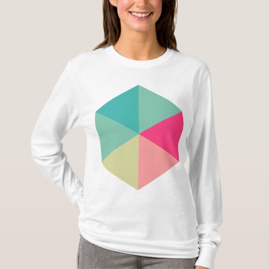 T-shirt Hexagone couleur 02 (Devant)