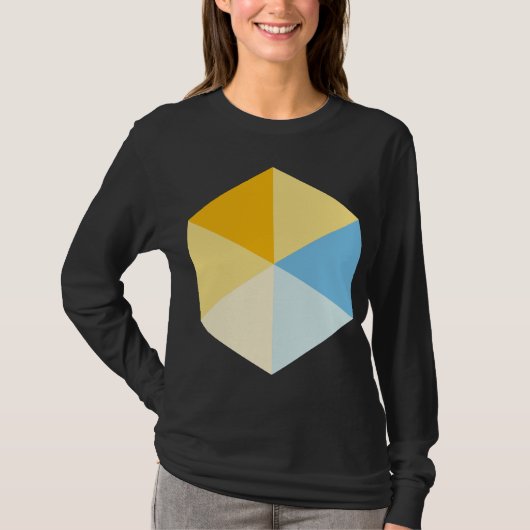 T-shirt Hexagone couleur 03 (Devant)