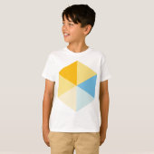 T-shirt Hexagone couleur 03 (Devant entier)