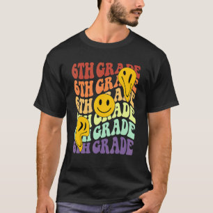 T-shirt hey 6e classe professeur Retour à l'école Retro s
