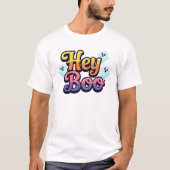 T-shirt Hey Boo (Devant)