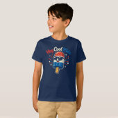 T-shirt Hey Cool Kids | 4th of July Kid’s (Devant entier)