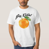 T-shirt Hey cuties com drôle (Devant)