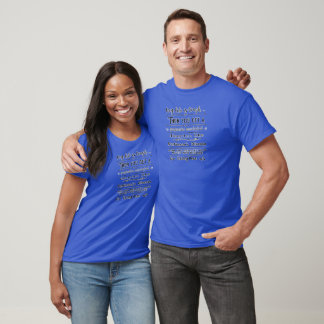 T-shirt Hey la vie mange des pois désespérés