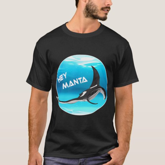 T-shirt Hey Manta (Devant)