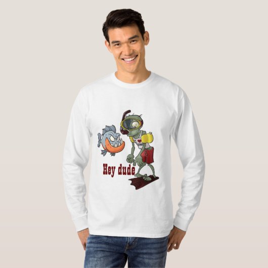 T-shirt Hey mec (Devant entier)