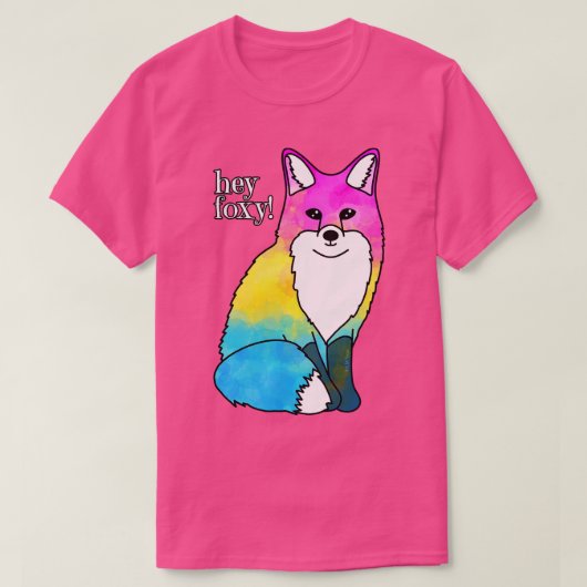 T-shirt Hey Pan Foxy (Design devant)
