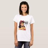 T-shirt Hey Puddin’ Nobody Cares – Sarcastic Girl (Devant entier)