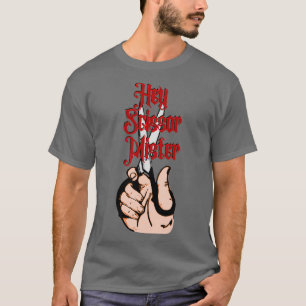 T-shirt Hey Scissor Mister Cosmetologist Barber Classe de 