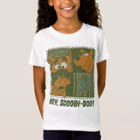 Hey Scooby-Doo Carré tribal Graphic