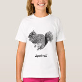T-shirt Hey Squirrel (Devant)