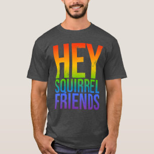 T-shirt Hey Squirrel Friends fille