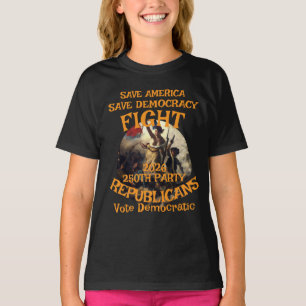 T-shirt HG CBP 250ÈME ANNIVERSAIRE DRApeau ÉTATS-UNIS AMÉR