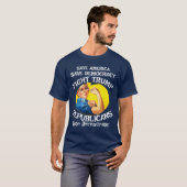 T-SHIRT HG FV GLACE CDC RFK ÉCOLE ÉLÉMENTAIRE MILIEU SECON (Devant entier)