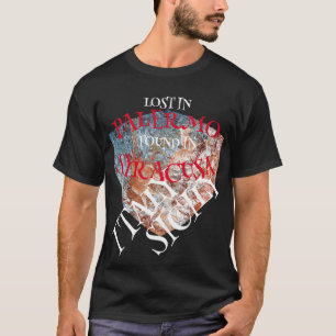 T-SHIRT HG PERDU PALERME TROUVÉ SYRACUSA SICILE ITALIE