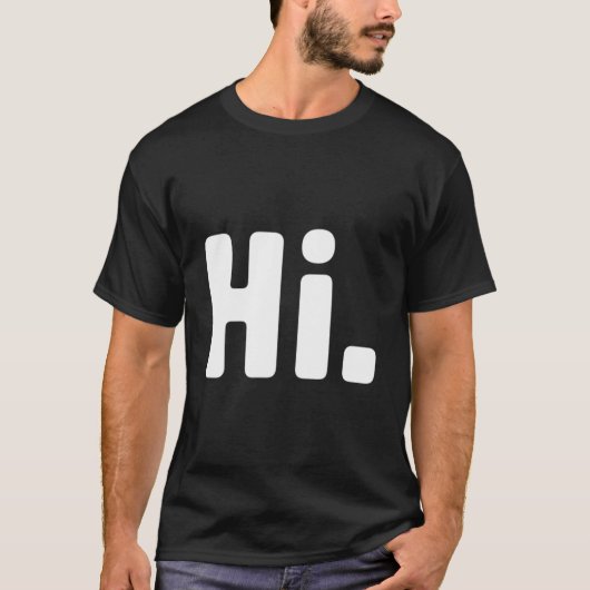 T-shirt Hi Bye (Devant)