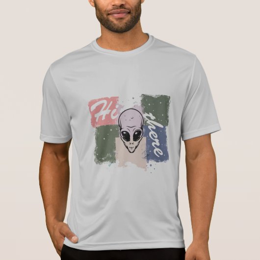 T-shirt  “Hi there” (Devant)