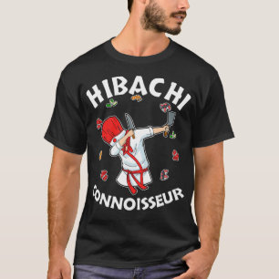 T-shirt Hibachi Chef Costume Hibachi Connoisseur Hibachi