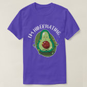 T-shirt Hibernation Je suis en hibernation drôle Avocado Y (Design devant)