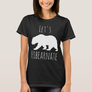 T-shirt Hibérons la silhouette de l'ours blanc