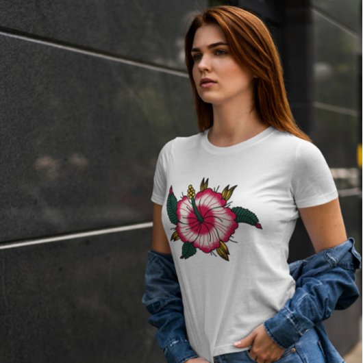 T-shirt Hibiscus