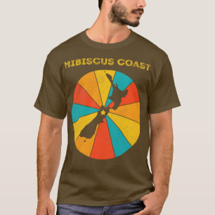 T-shirt Hibiscus Coast Nouvelle-Zélande Vintage Souv en dé