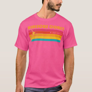 T-shirt Hibiscus Coast Nouvelle-Zélande Vintage Souv en dé