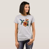 T-shirt Hibiscus Colibri (Devant entier)