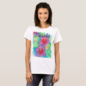 T-shirt Hibiscus de Floride (Devant entier)