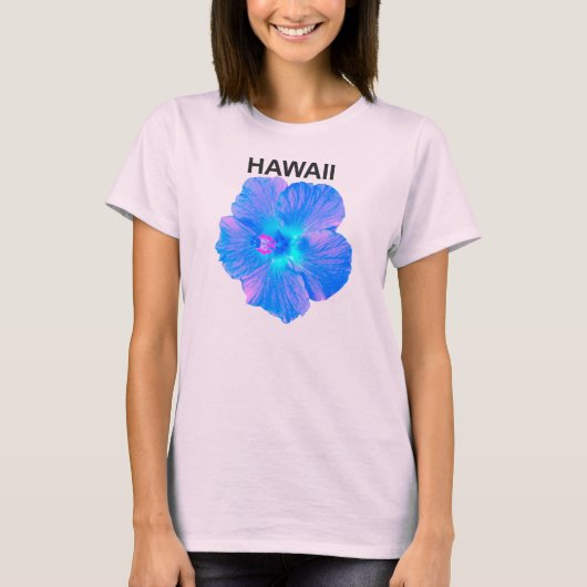 T-shirt Hibiscus d'Hawaï (Devant)