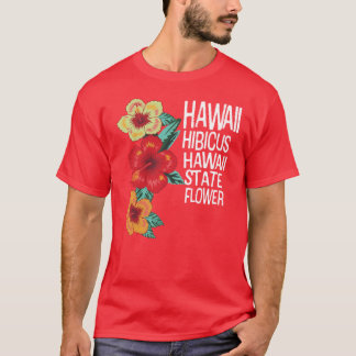 T-shirt Hibiscus Hawaii Flower Gift Hawaii Trip Hawaii Gif