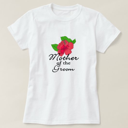 T-shirt Hibiscus Mère tropicale de la chambre (Design devant)
