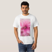 T-shirt Hibiscus rose (Devant entier)