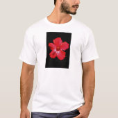 T-shirt Hibiscus rouge (Devant)