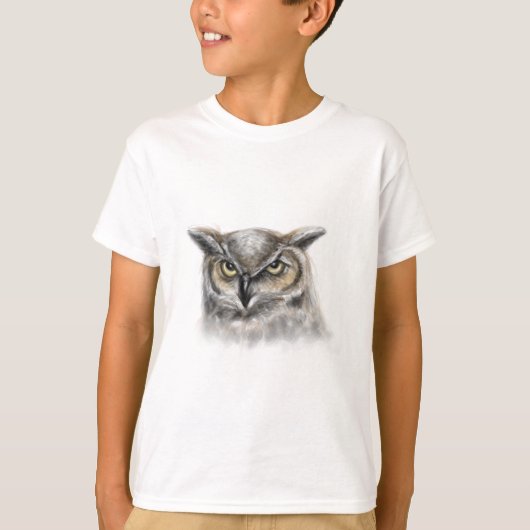 T-shirt hibou (Devant)
