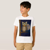 T-shirt hibou (Devant entier)